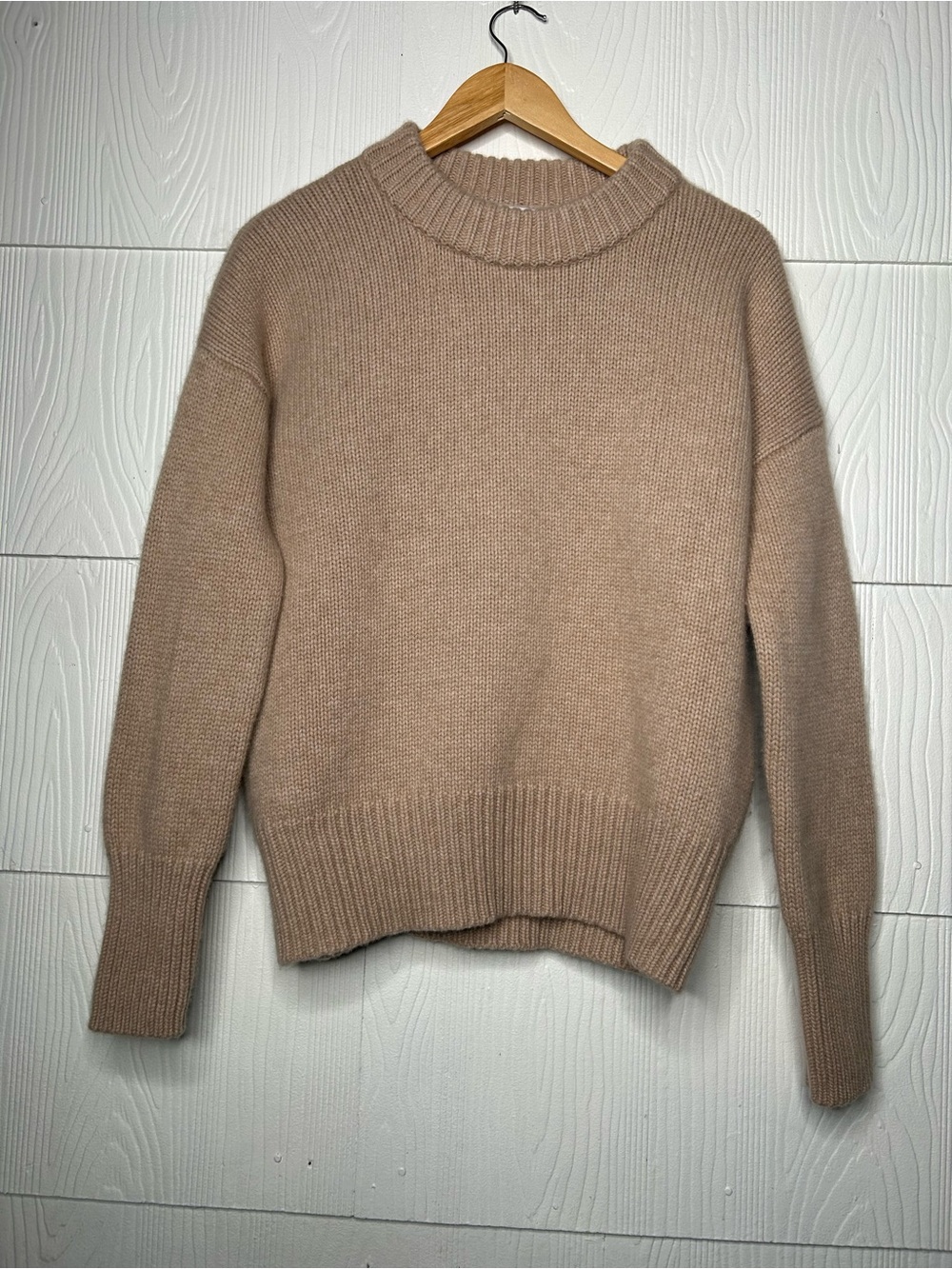 La Ligne Women's Crewneck Sweater in Taupe
